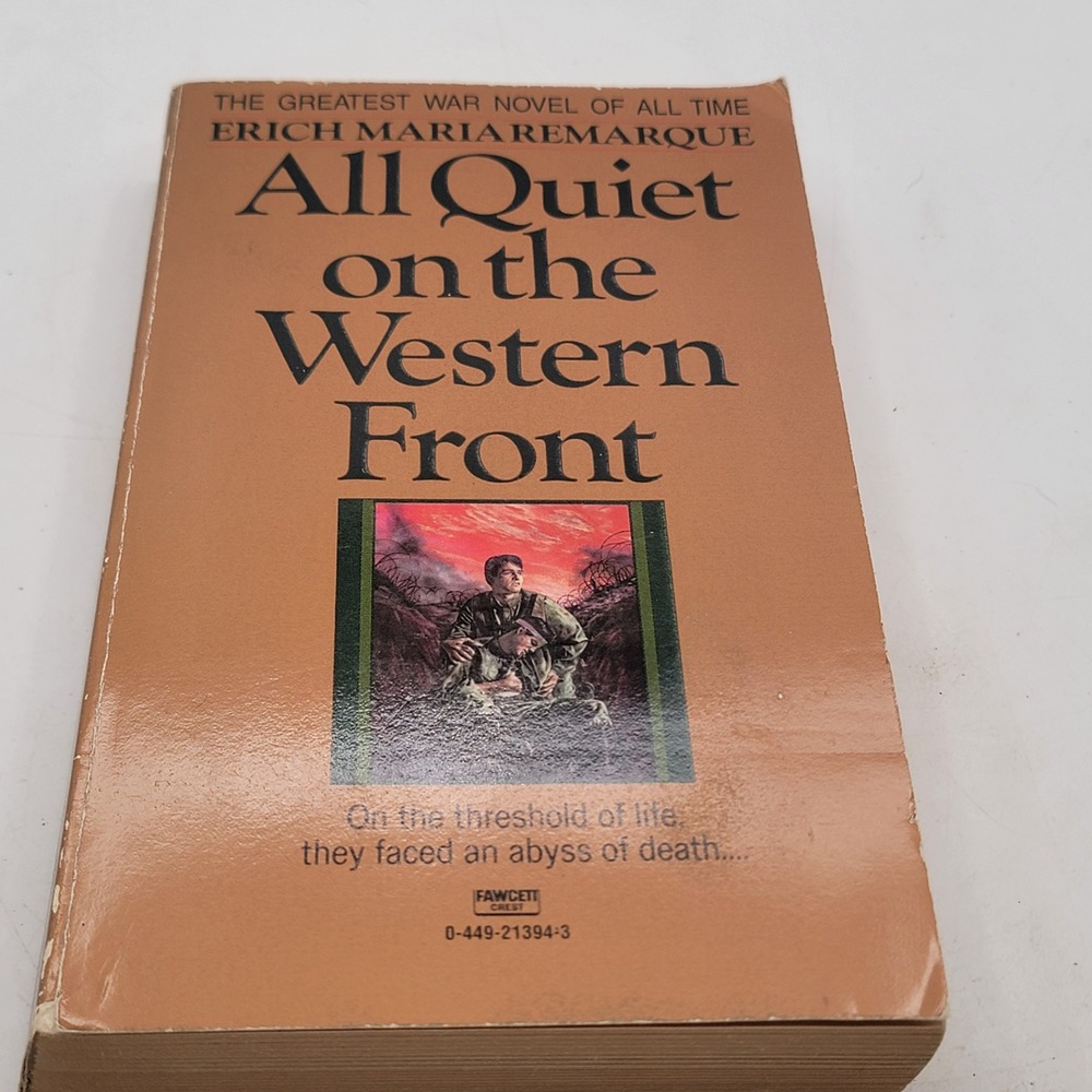 Erich Maria Remarque All Quiet on the Western Front Paperback 1982 Good